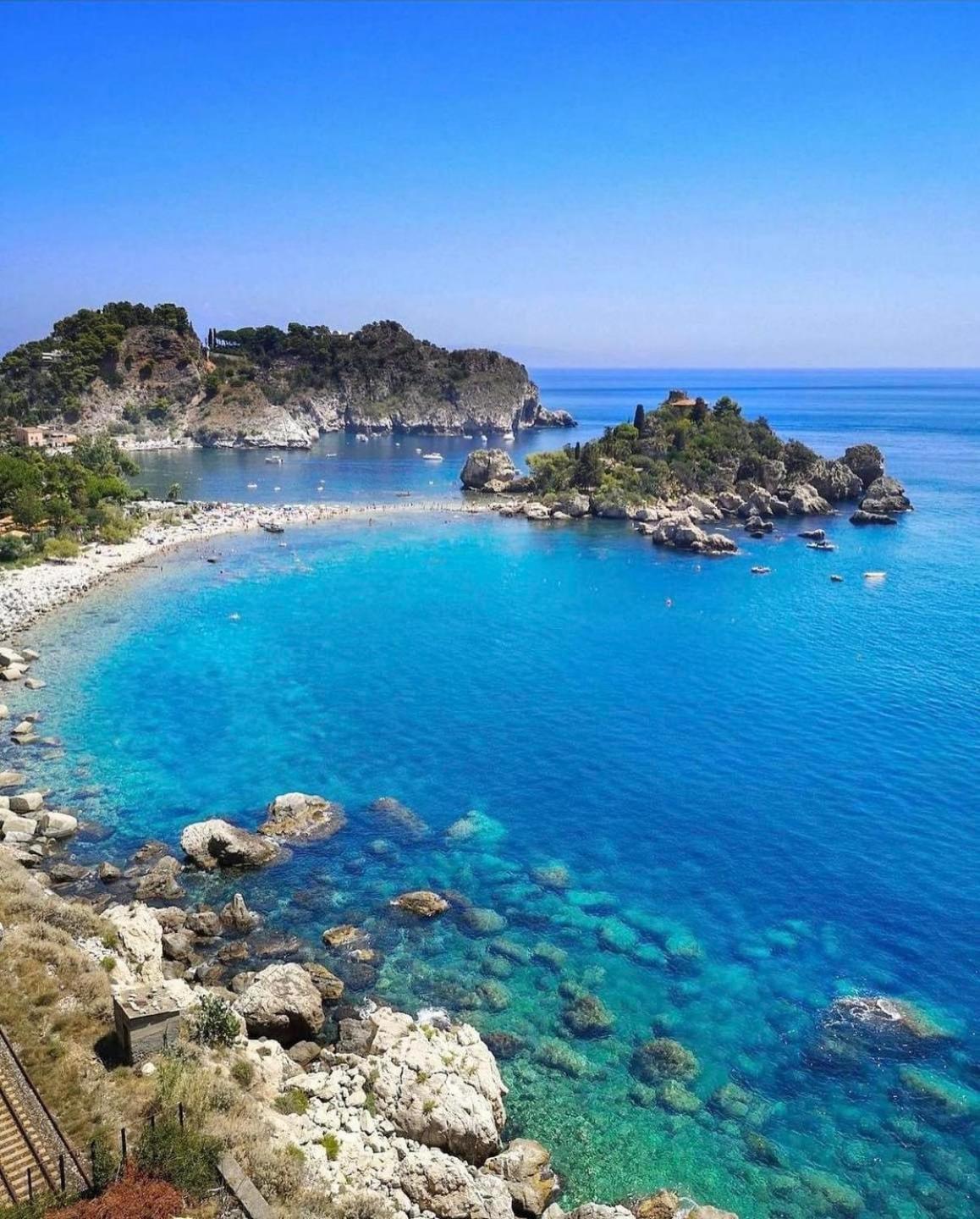 Mare Roccia Beachfront Apartment ตาออร์มินา ภายนอก รูปภาพ